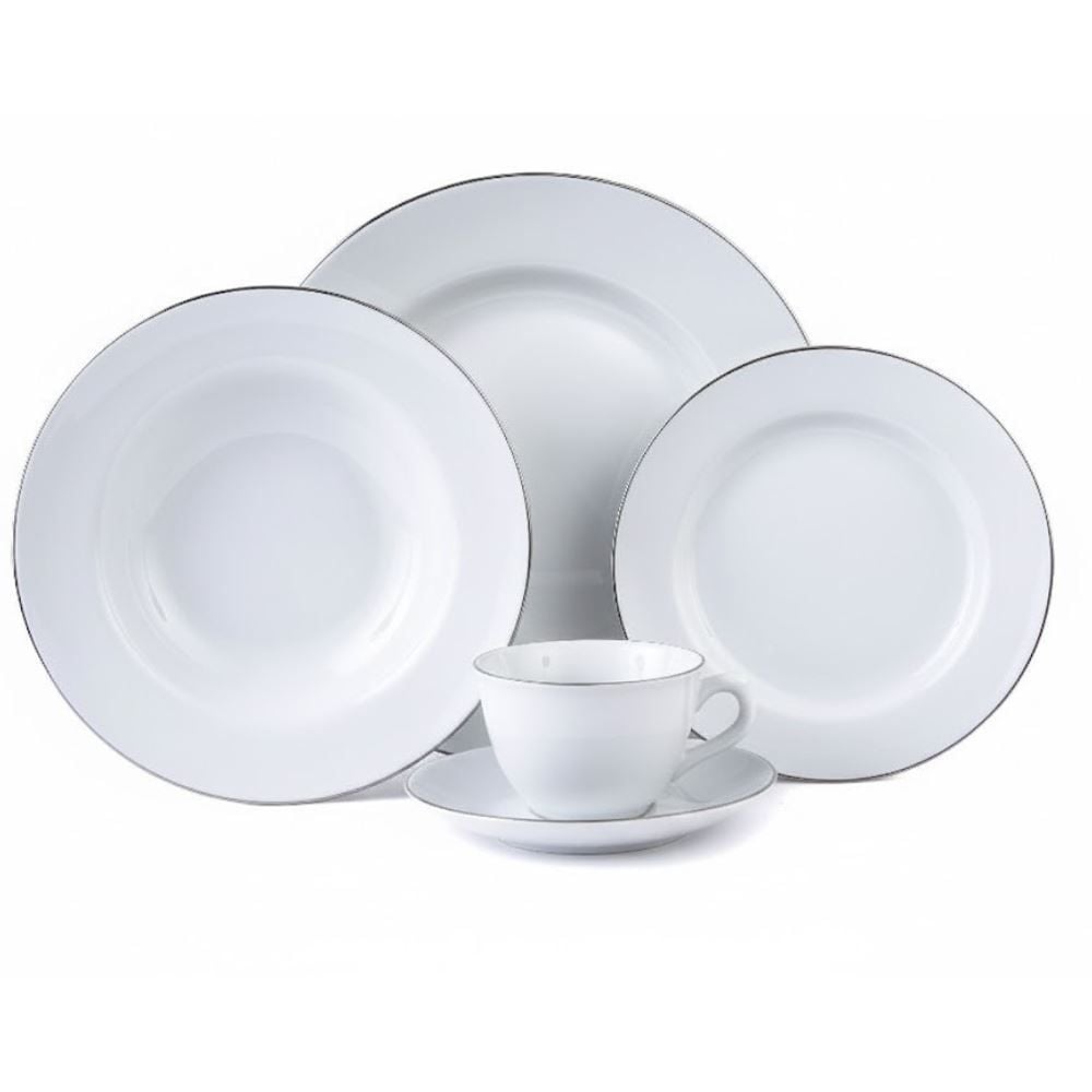 Jogo de Jantar Porcelana Palladium Havan Casa - 20 Peças