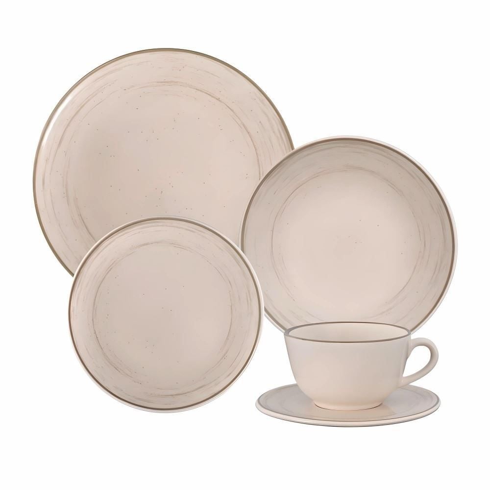 Jogo De Jantar Unni Florença Oxford - 20 Peças