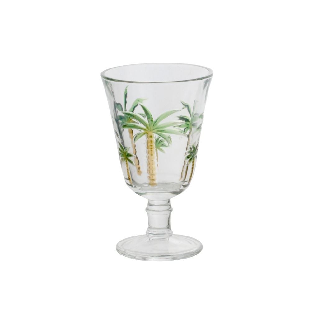 Jogo De Jarras Com Taças Palm Lyor - 7 Peças