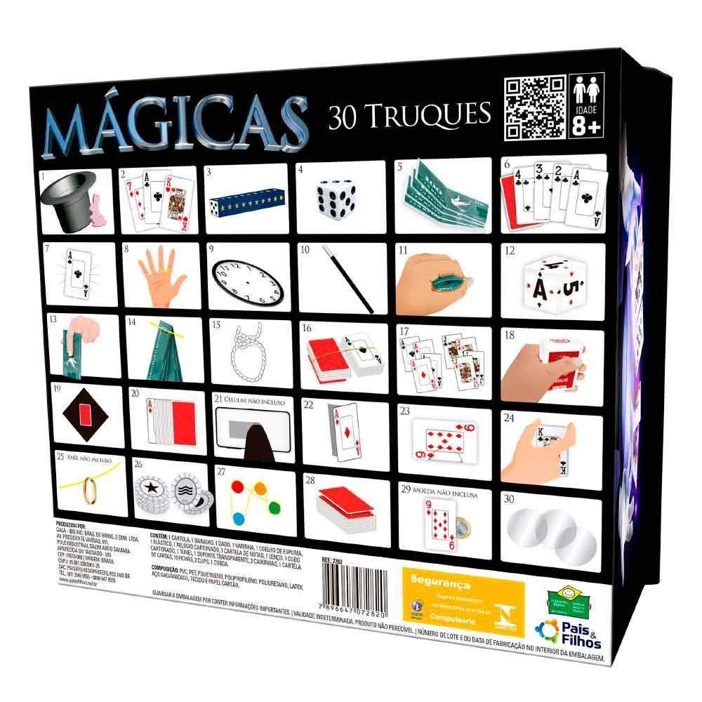 Jogo De Mágicas Com Cartola Pais & Filhos Gala - 7282