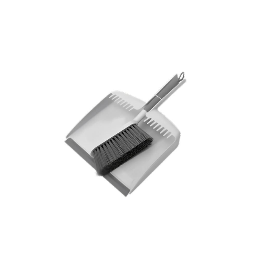 Jogo De Pá Para Lixo Com Escova De Limpeza Flow Ou - 2 Peças