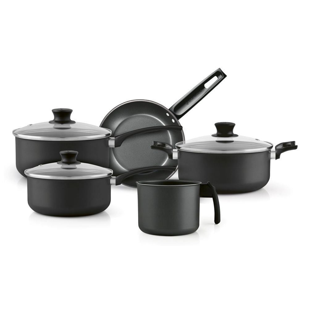 Jogo De Panelas Alumínio Antiaderente Magnific 5 Peças Grafite - Panelux