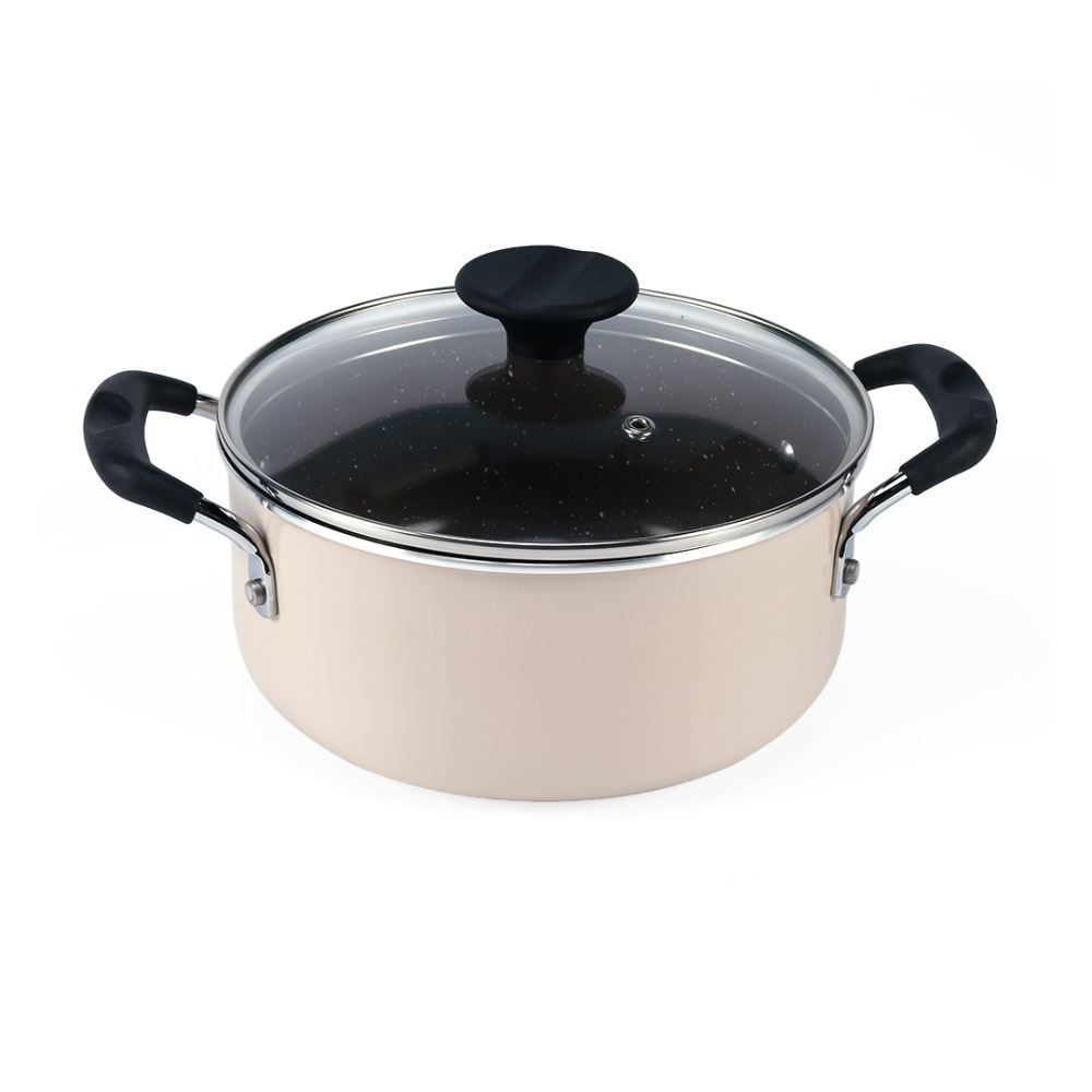 Jogo de Panelas Indução Tunis Tramontina 5 Peças - Rosa Trufado