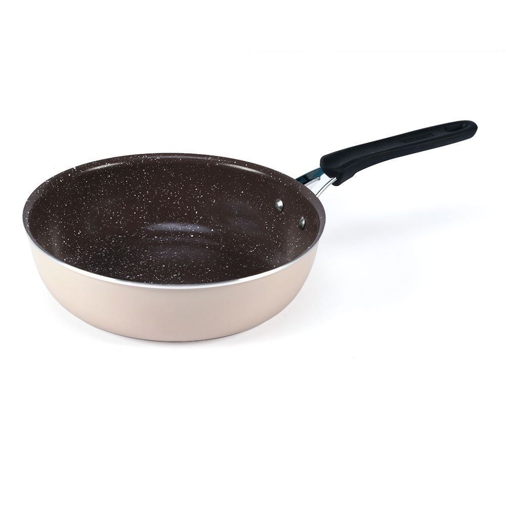 Jogo de Panelas Indução Tunis Tramontina 5 Peças - Rosa Trufado