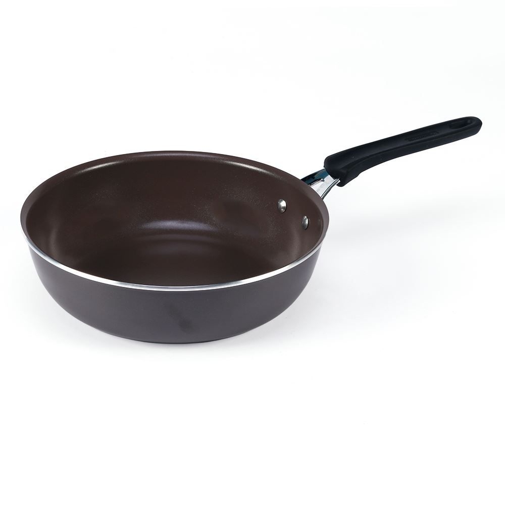 Jogo de Panelas Indução Tunis Tramontina 5 Peças - Marrom