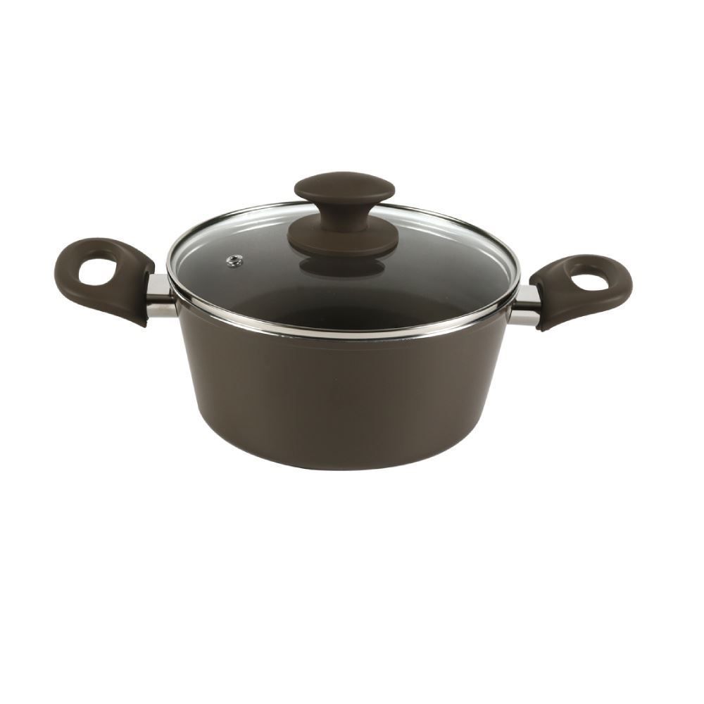 Jogo De Panelas De Indução Montreal Havan Casa 5 Peças - Camurça