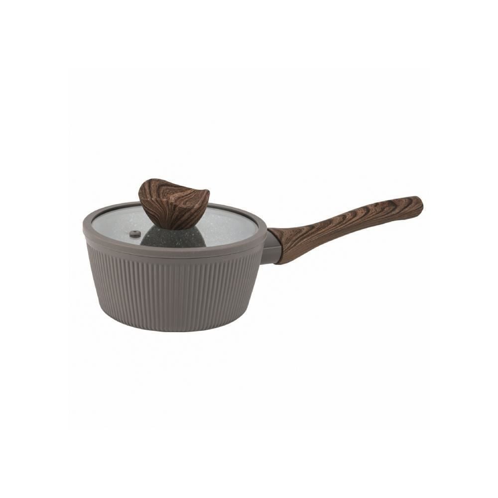 Jogo de Panelas Elegance Indução Havan Casa 5 Peças - Chocolate