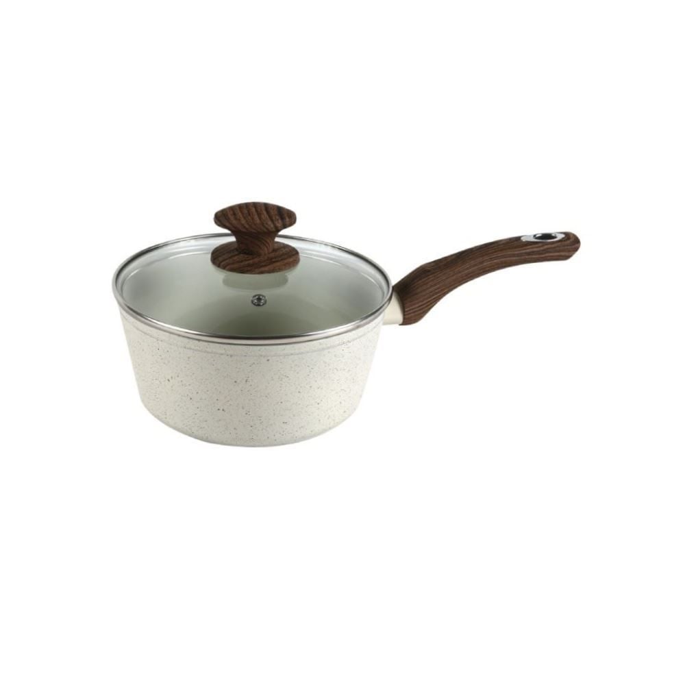 Jogo de Panelas Indução Montreal Havan Casa 5 Peças - Baunilha