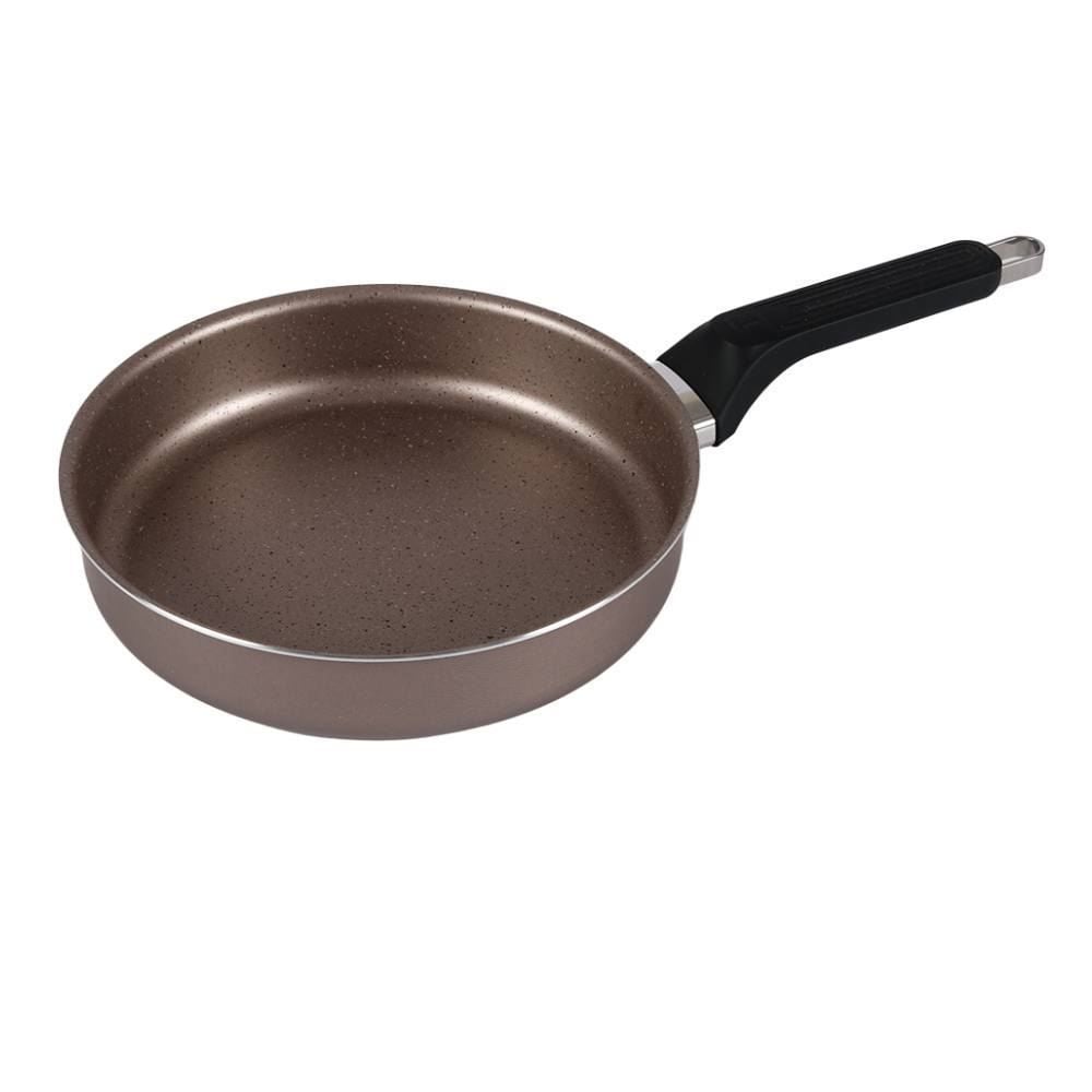 Jogo de Panelas Tramontina Milazzo Starflon Max Amêndoa - 7 Peças