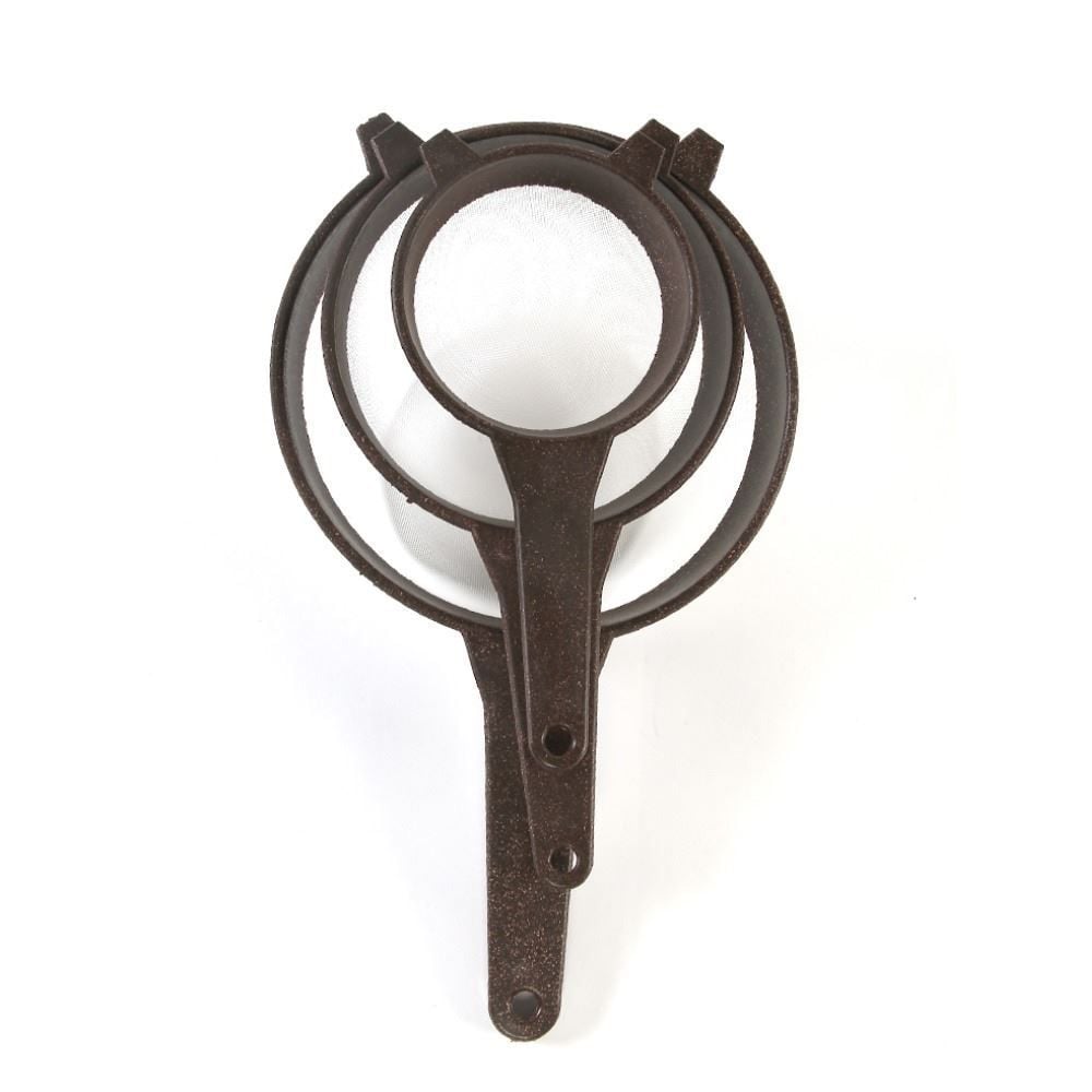 Jogo De Peneiras Imbuia Evo - 3 peças