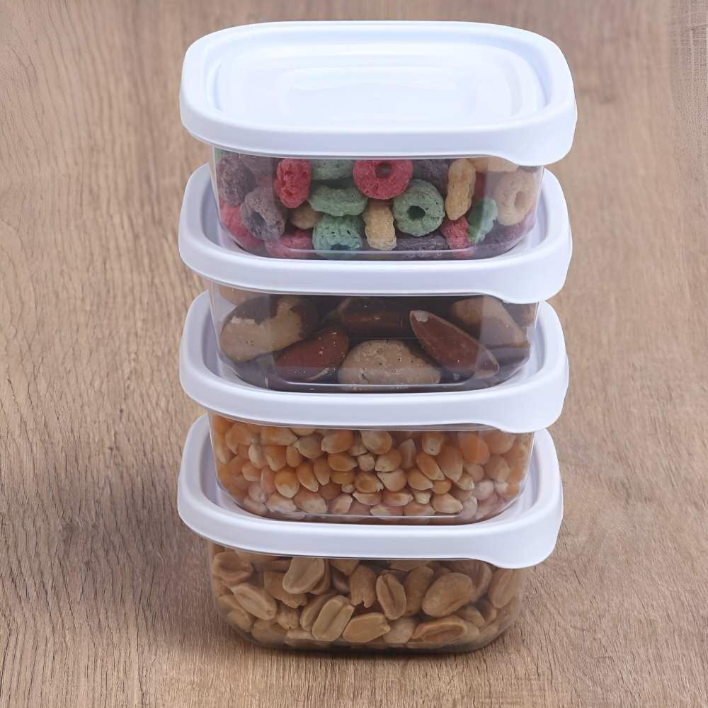 Jogo De Potes Mais Plasvale 250 Ml - 4 Peças