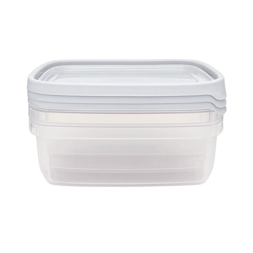 Jogo de Potes Mais Plasvale 900Ml - 3 Peças