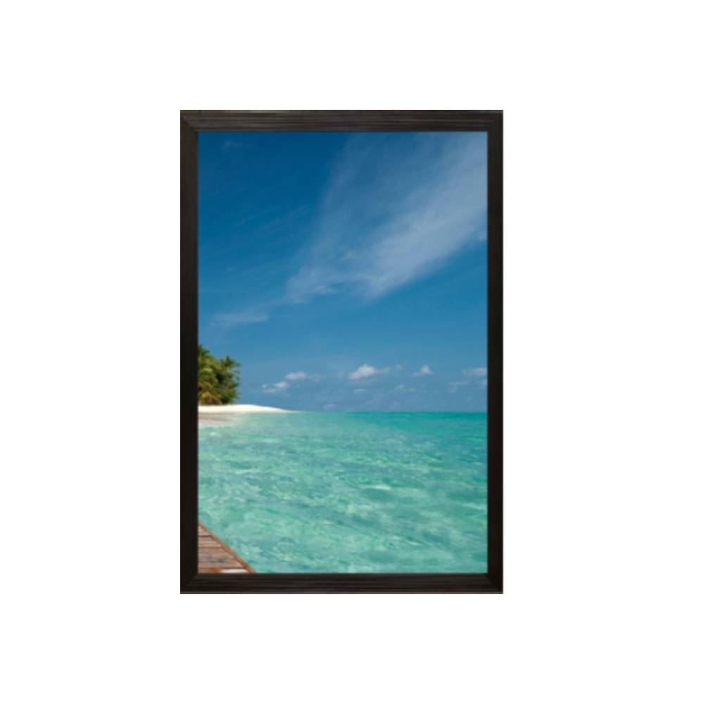 Jogo De Quadros Fx Quadros 28Cm 3 Peças - Mar Azul