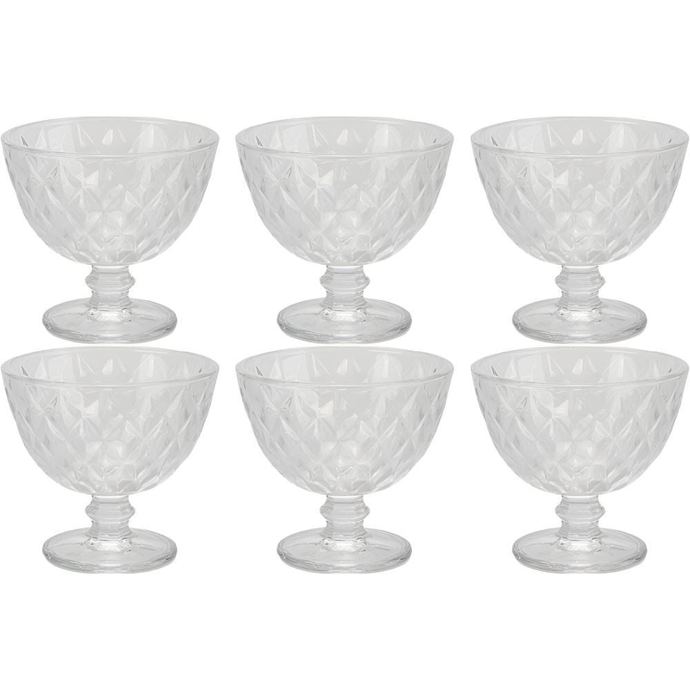 Jogo de Sobremesa Topázio em Casa Tem Inga 300Ml - 6 Peças