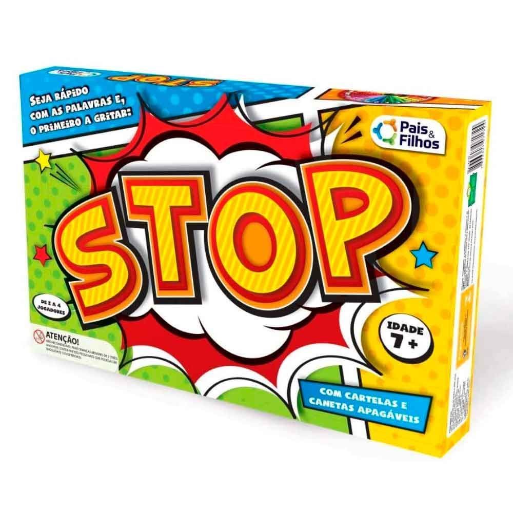 Jogo De Tabuleiro Stop Pais & Filhos Gala - 7172