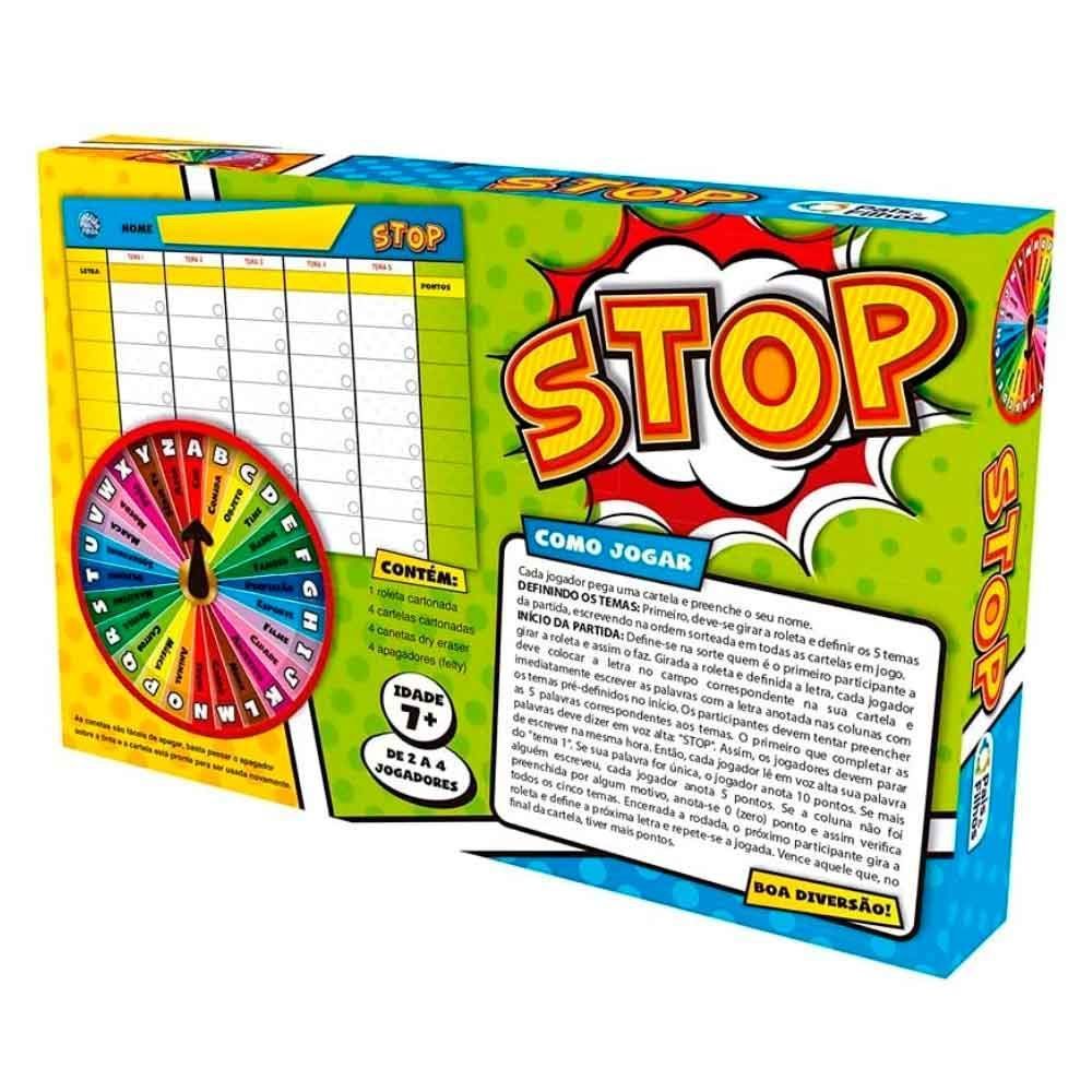 Jogo De Tabuleiro Stop Pais & Filhos Gala - 7172