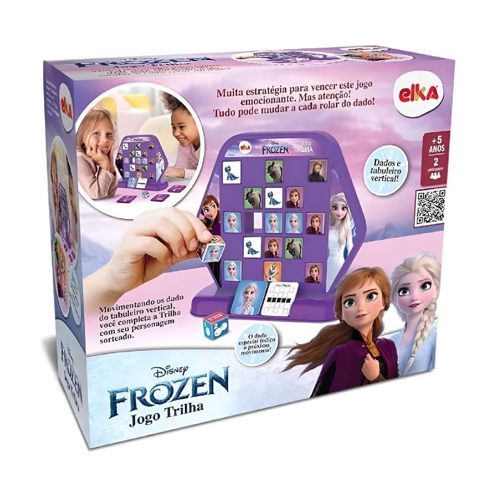 Jogo De Tabuleiro Trilha Frozen Elka - 1232