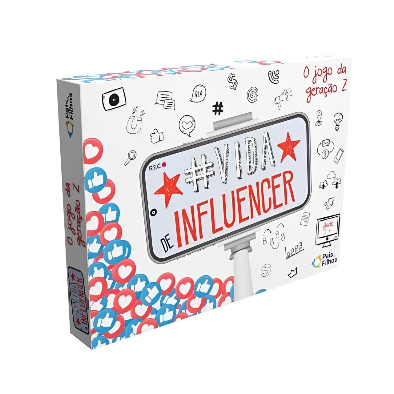 Jogo De Tabuleiro Vida De Influencer Top Line - 10867