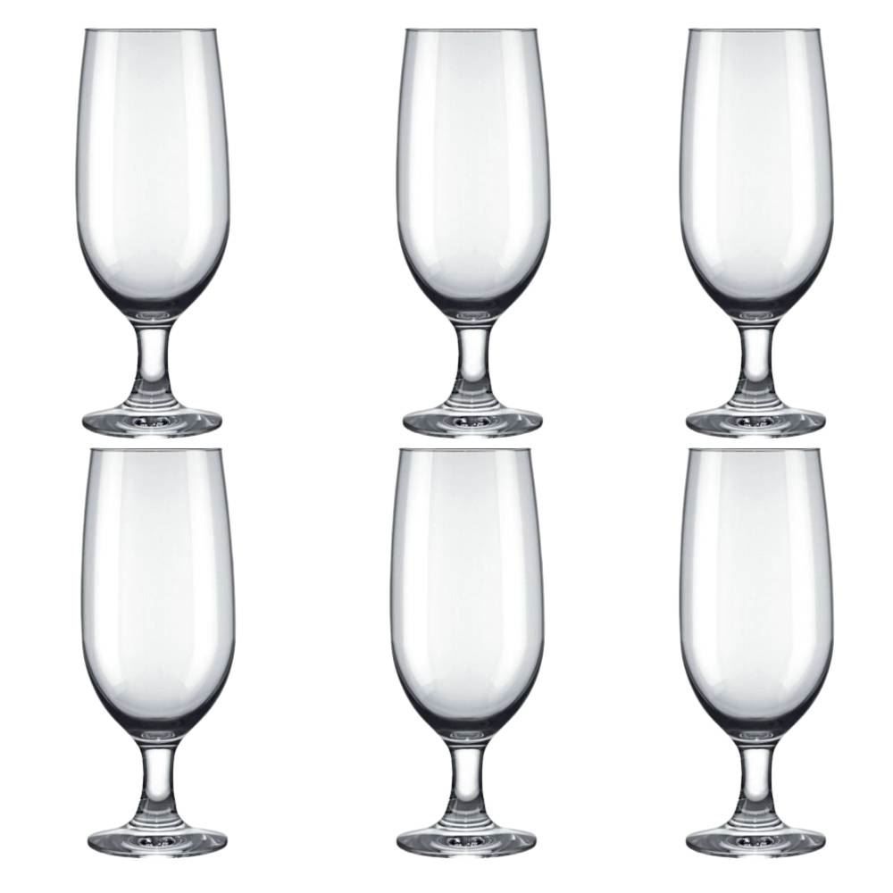 Jogo de Taças 6 Peças Floripa Nadir 300Ml - Vidro