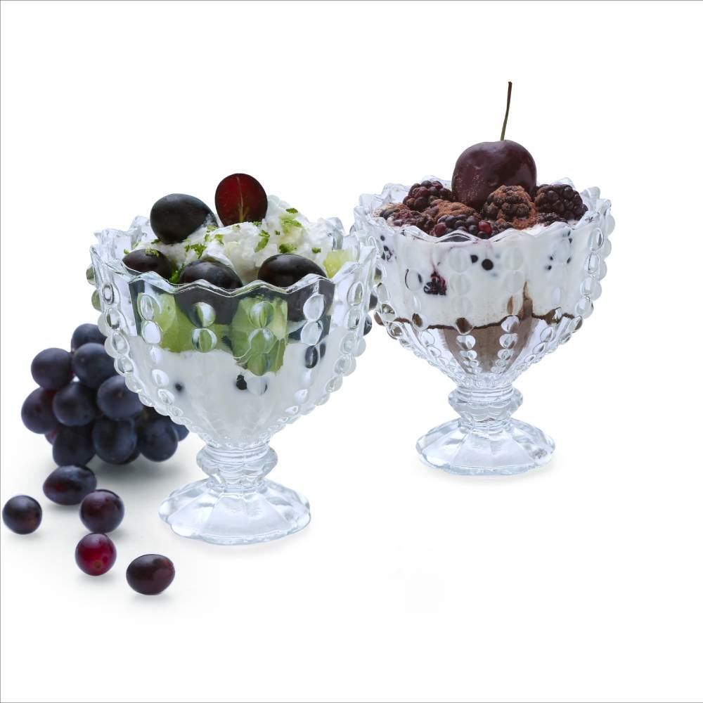 Jogo De Taças De Sobremesa Maldivas Havan Casa 6 Peças - Vidro