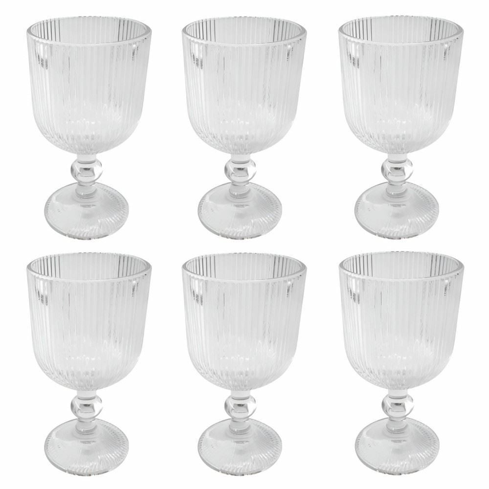 Jogo De Taças Premium Transparente Havan Casa 365Ml - 6 Peças