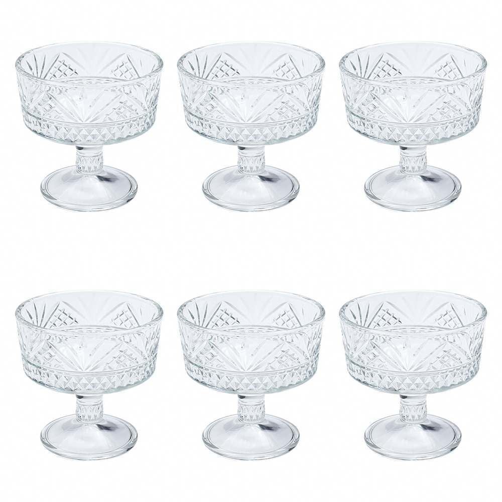 Jogo De Taças Sobremesa 230 Ml Havan Casa 6 Peças - Berlim