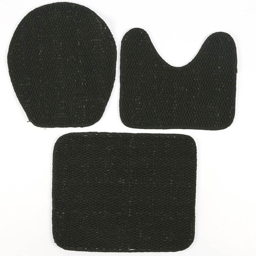 Jogo De Tapete Para Banheiro Onix 3 Peças Havan - Cinza Azulado