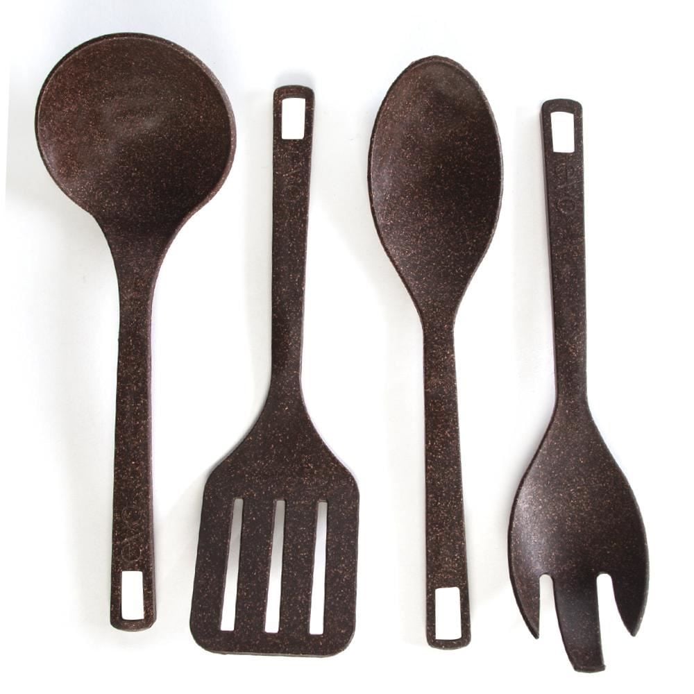 Jogo De Utensílios Imbuia Evo - 4 peças