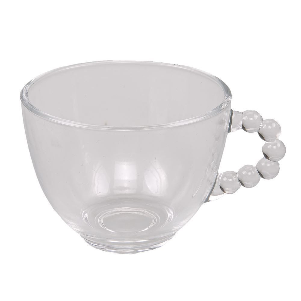 Jogo De Xícaras Com Pires Hermitage 8 Peças - Cristal