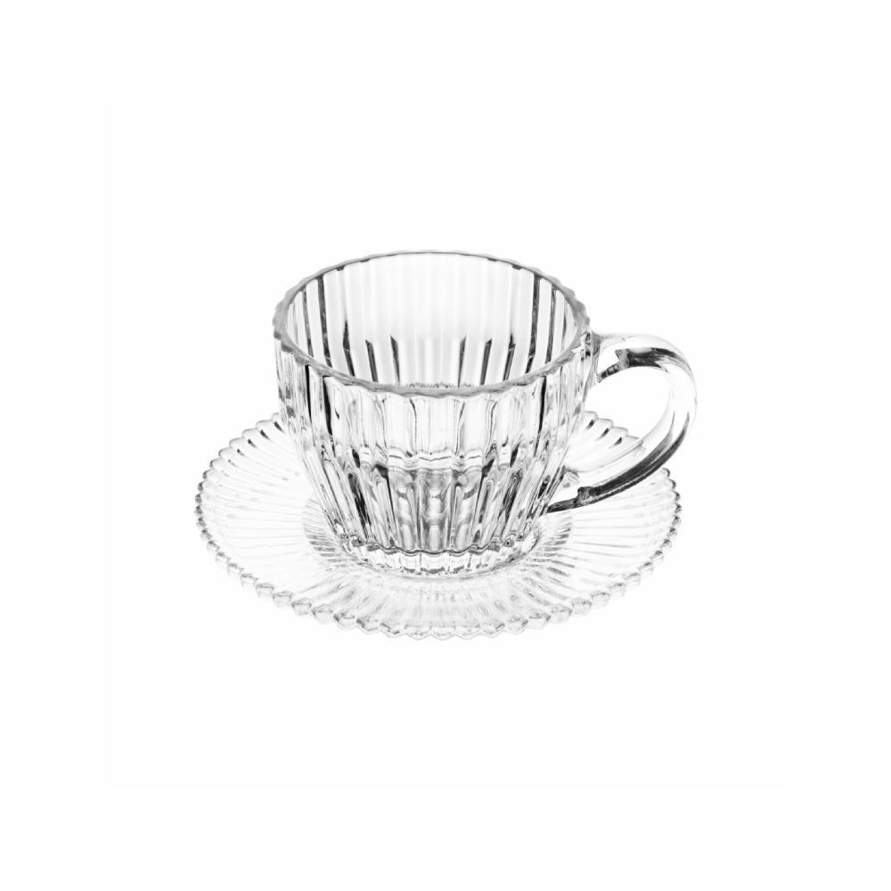 Jogo De Xícaras De Chá Com Pires Imperatriz Wolff 110 Ml - 110ml