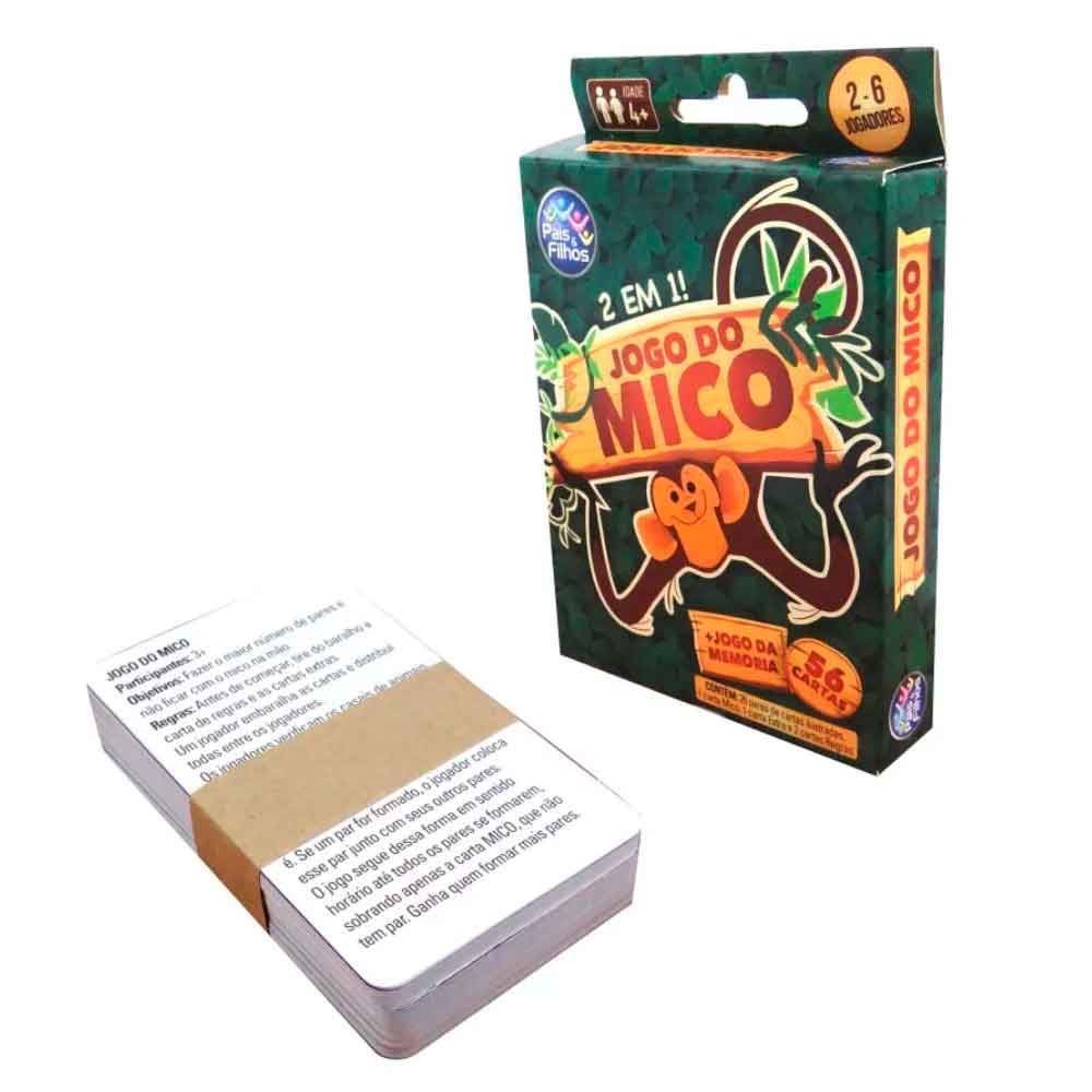 Jogo Do Mico 2 Em 1 Pais & Filhos Gala - 7531
