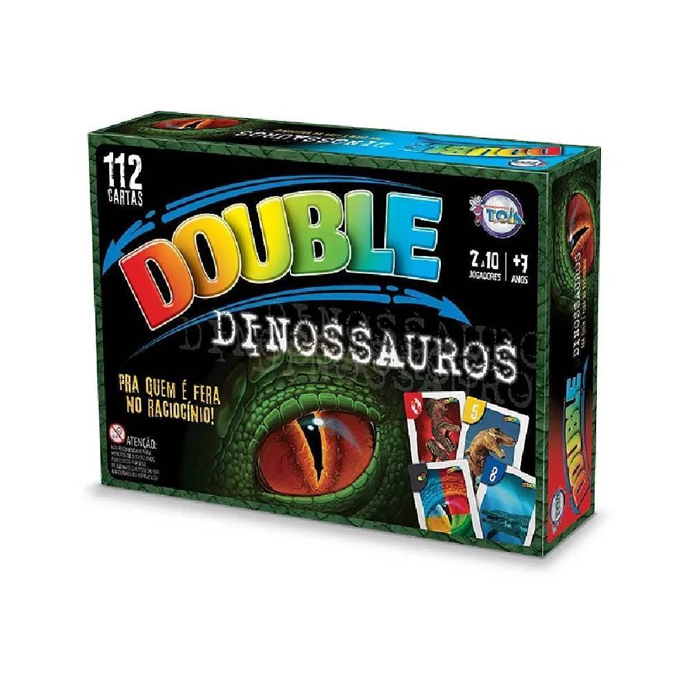 Jogo Double Dinossauros Toia Brinquedos - 12168