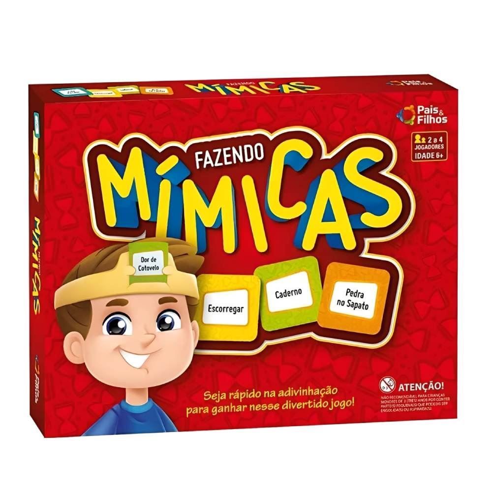 Jogo Fazendo Mimicas Pais & Filhos - 0987