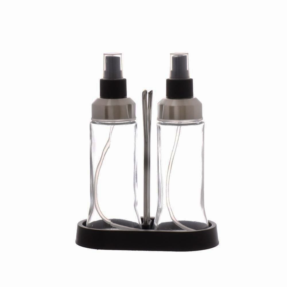 Jogo Galheteiro De Vidro Spray Hauskraft 170 Ml - 3 Peças 