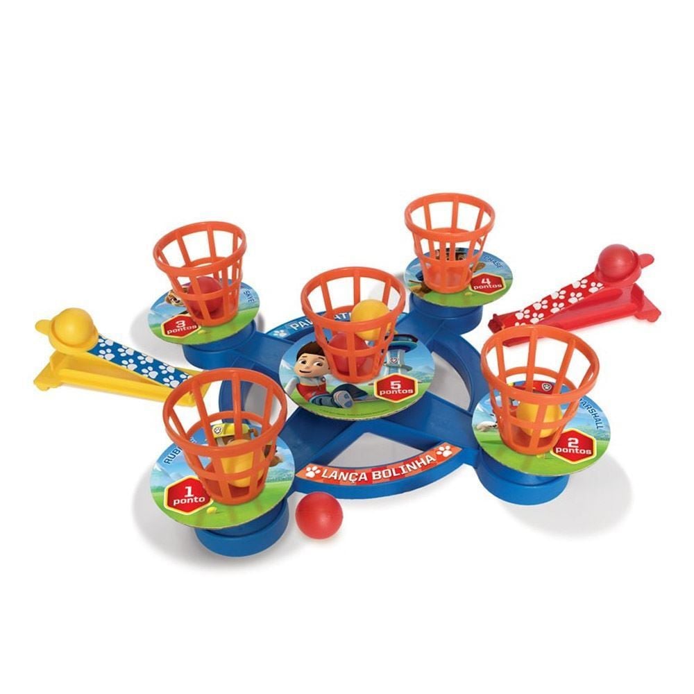 Jogo Lança Bolinha Patrulha Canina 1112 Elka - Colorido