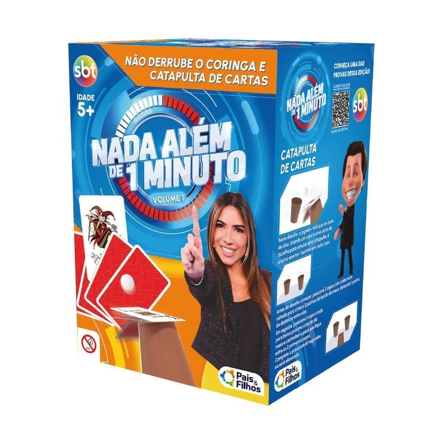 Jogo Nada Além De Um Minuto - Não Derrube O Coringa - Pais & Filhos