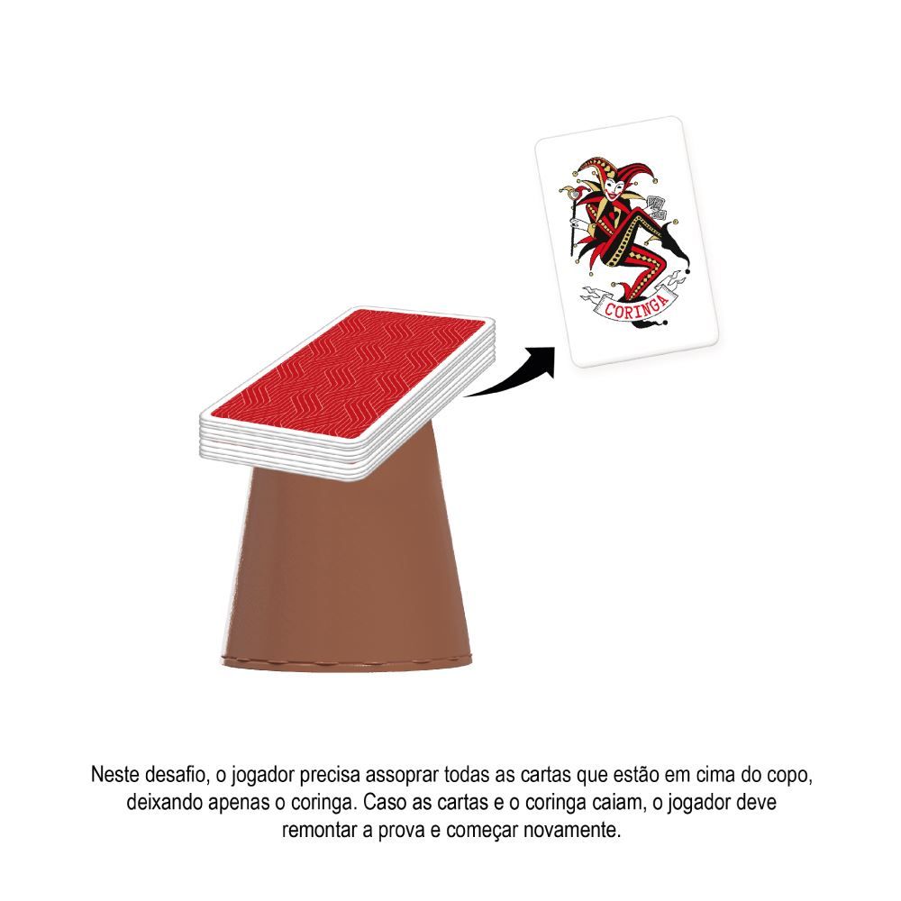 Jogo Nada Além De Um Minuto - Não Derrube O Coringa - Pais & Filhos