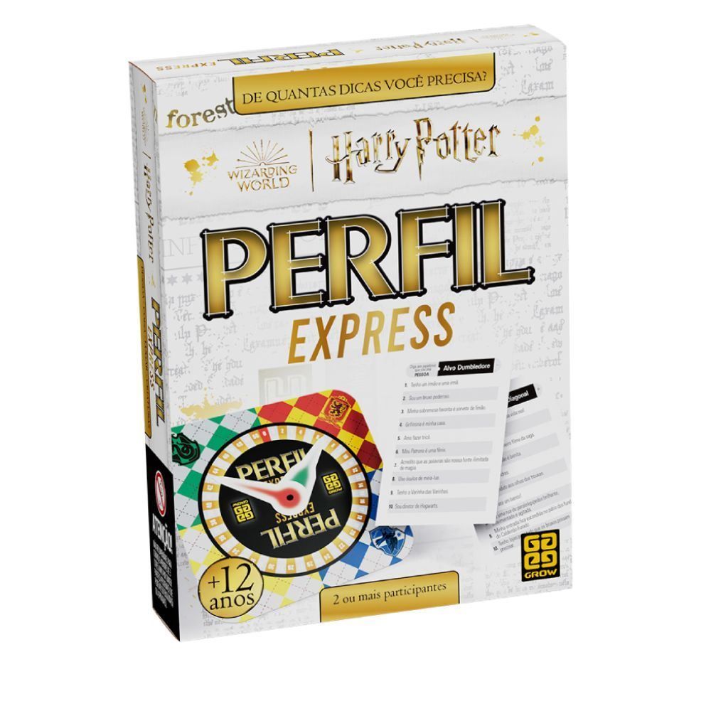 Jogo Perfil Express Harry Potter Grow - 04409