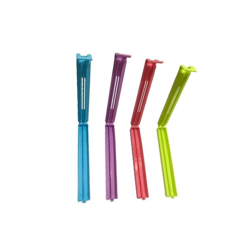 Jogo Prendedores de Embalagens 4 Peças Havan Casa - Sortido