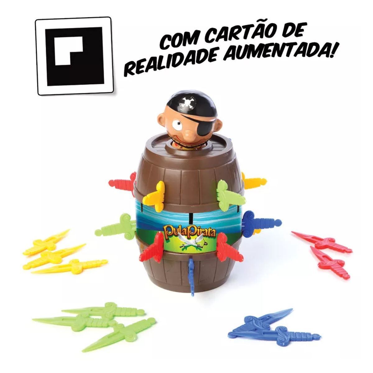 Jogo Pula Pirata 2011 Estrela - Marrom