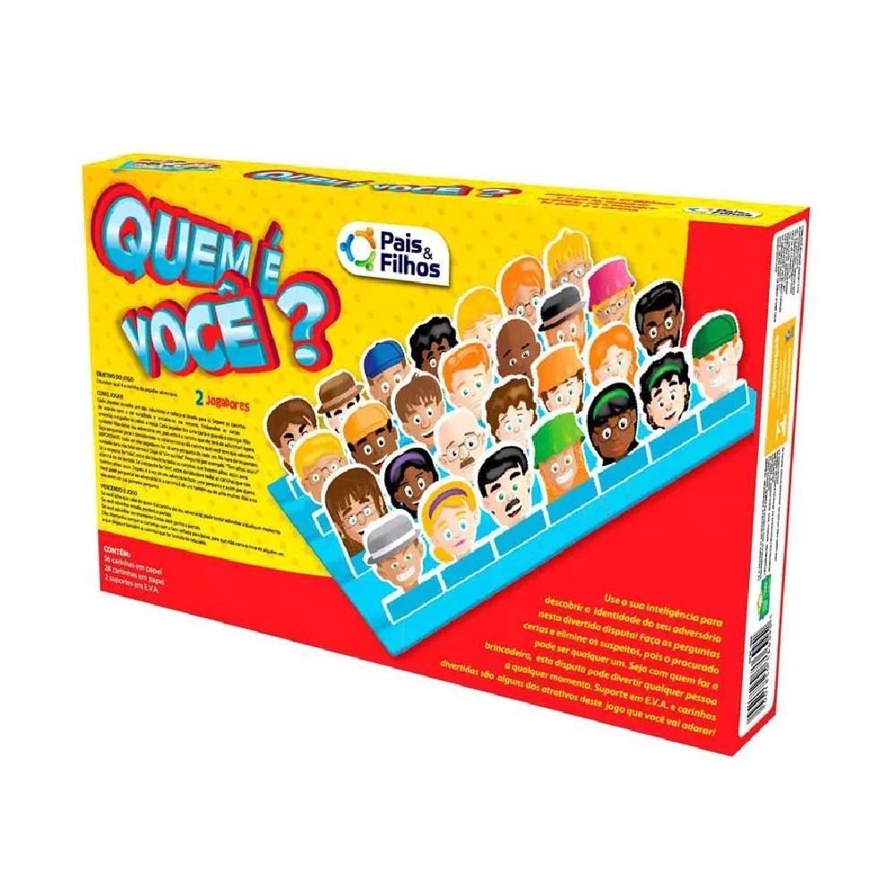 Jogo Quem É Você Pais E Filhos - 2810