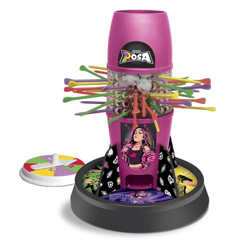 Jogo Tira Varetas Dos Rosa Elka - 1320