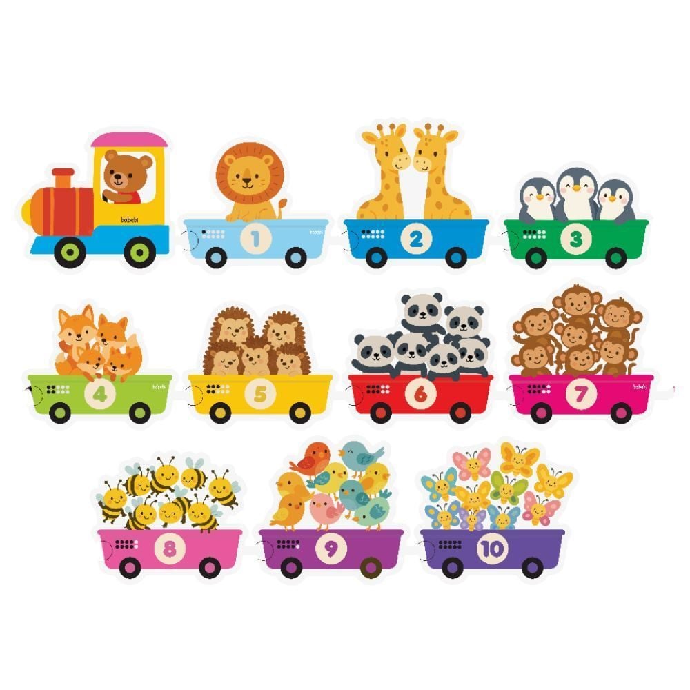 Jogo Trenzinho Conta Comigo - Brinquedos Babebi