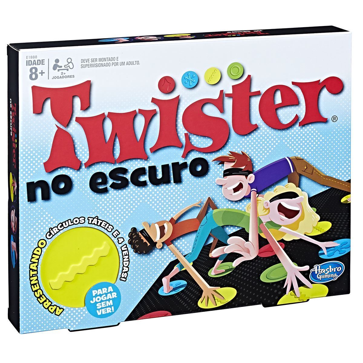 Jogo Twister No Escuro E1888 Hasbro - No escuro