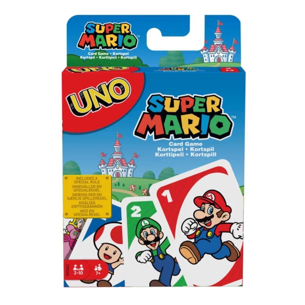 Jogo Uno Super Mario Bros Mattel - DRD00
