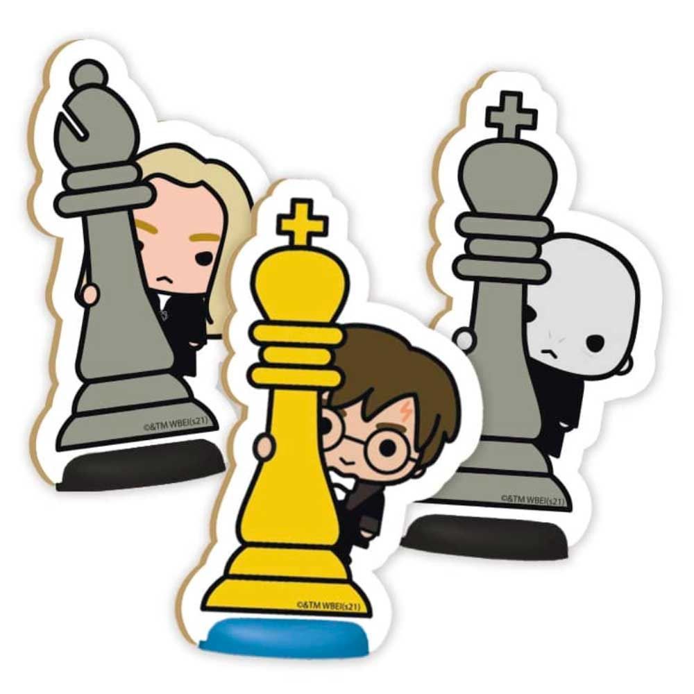Jogo Xadrez E Damas Harry Potter Xalingo - 53732