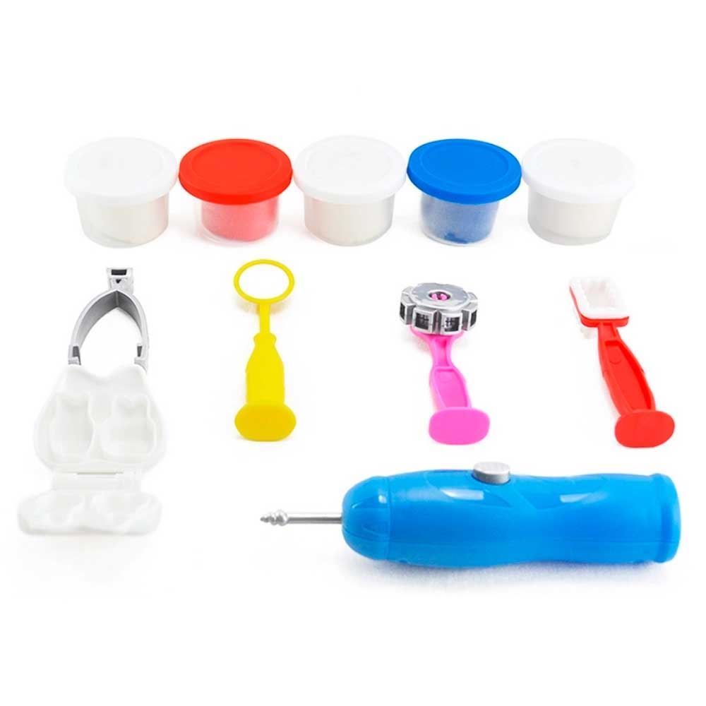Ki Massa Massinha De Modelar Kit Dentista Sunny - 3009