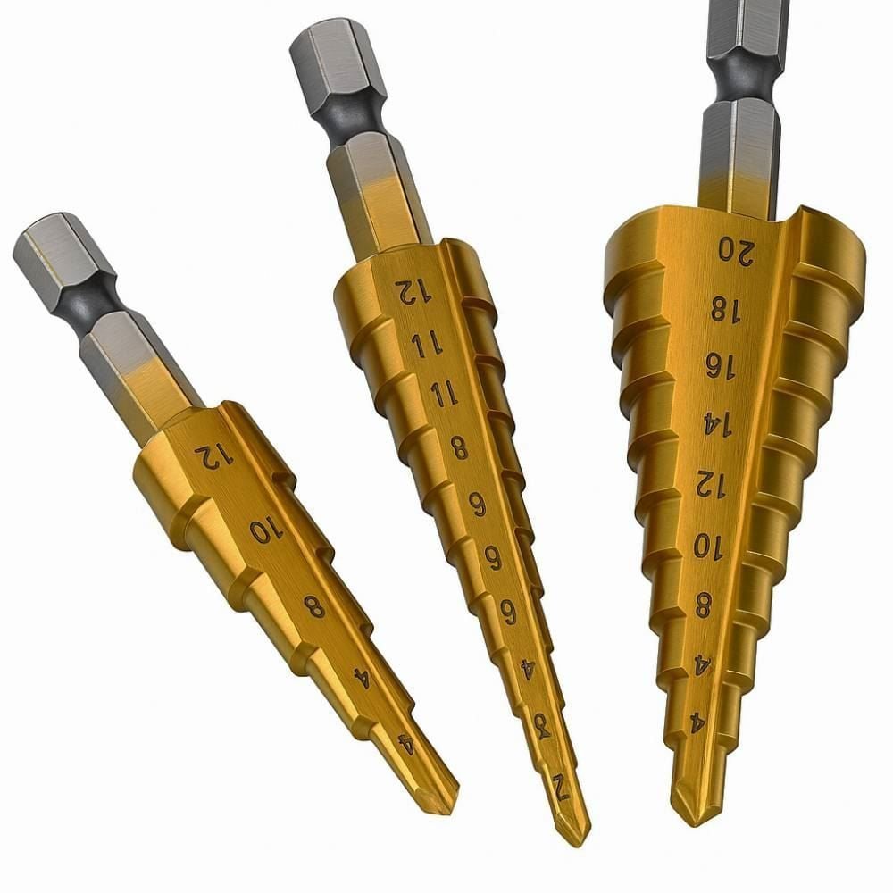 Kit 3 Brocas Escalonadas Meghazine - KB1874