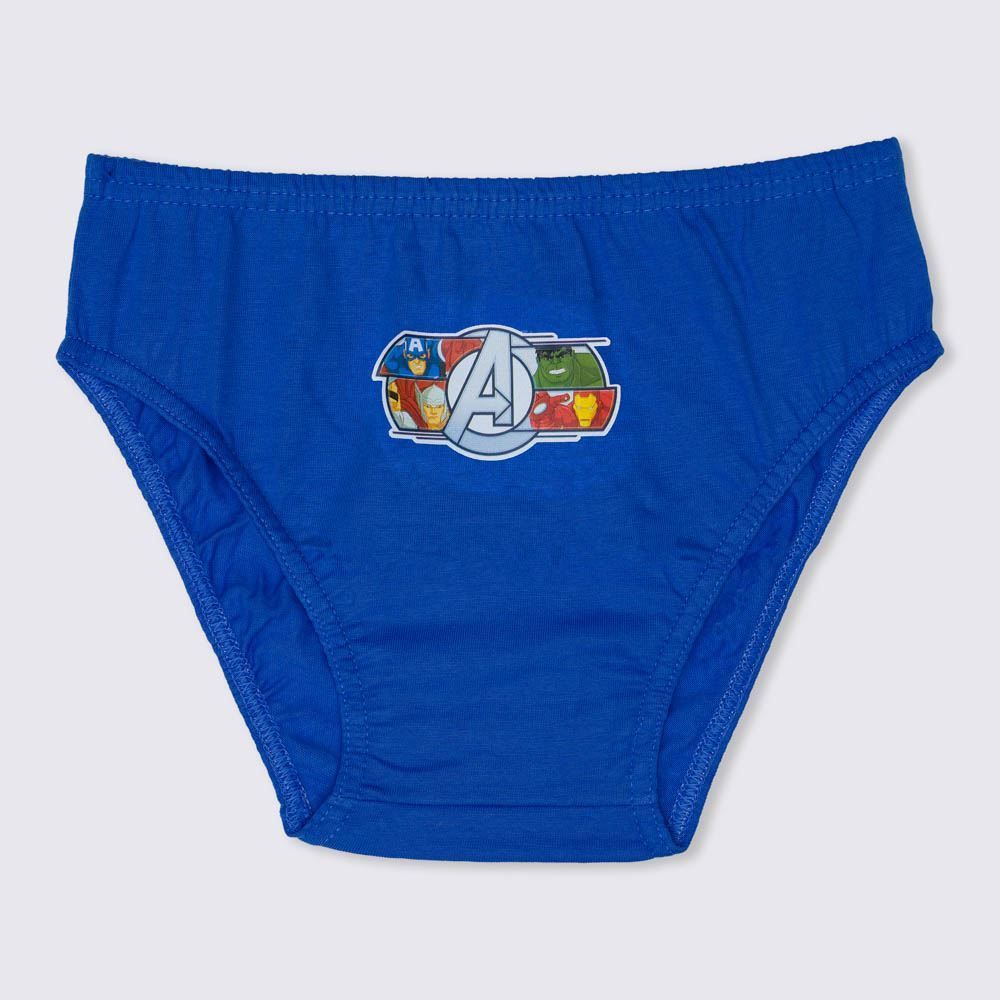 Kit 3 Cuecas Infantil 4 a 10 Anos Avengers 133 Marvel