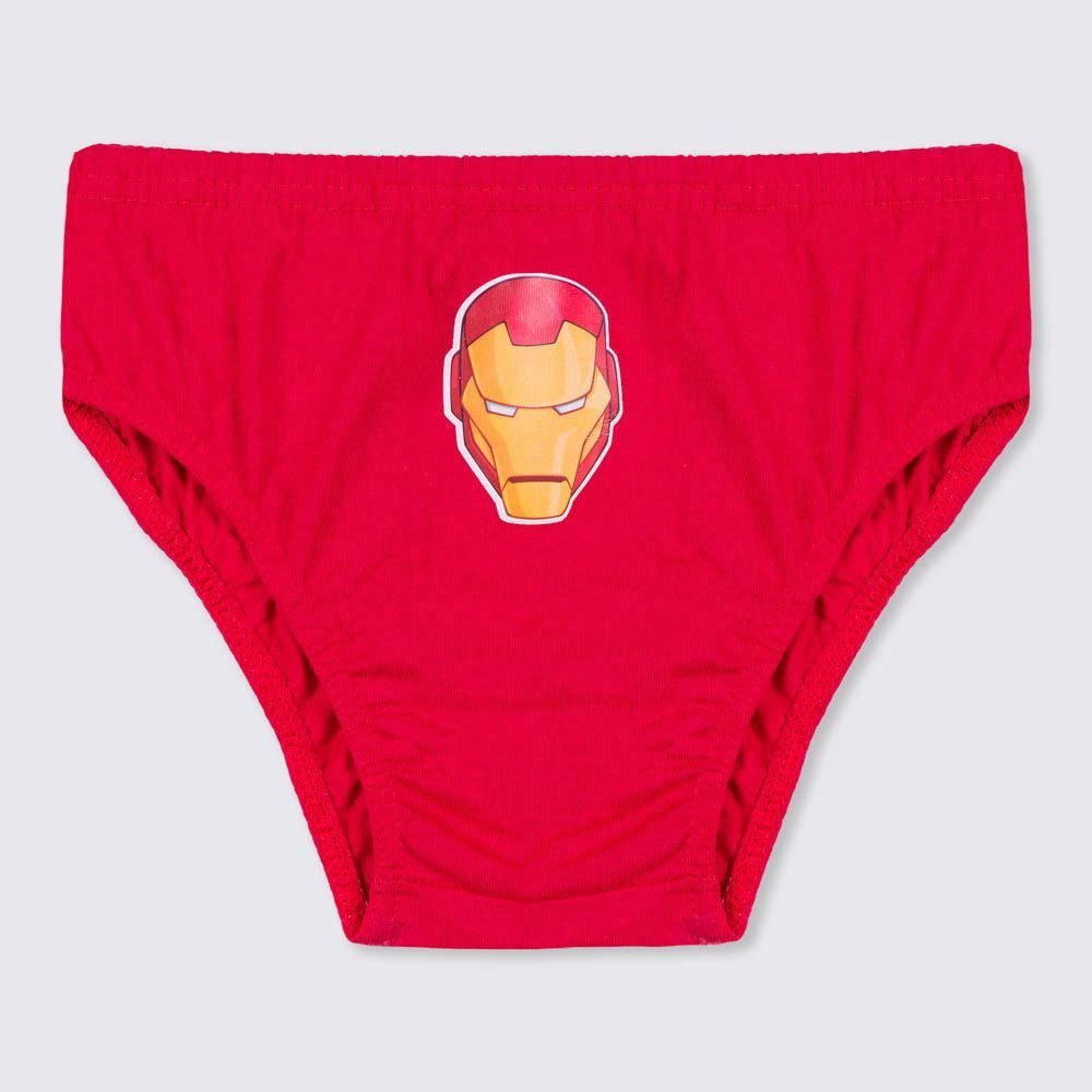 Kit 3 Cuecas 4 a 10 Anos Avengers Marvel